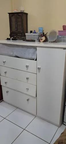 Comoda alta e sapateira 2 em 1