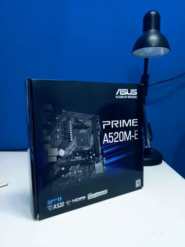 Placa-Mãe ASUS Prime - A520M-E - mATX - DDR4 - Produto Novo