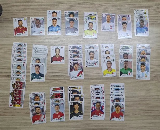 Figurinhas copa 2018
