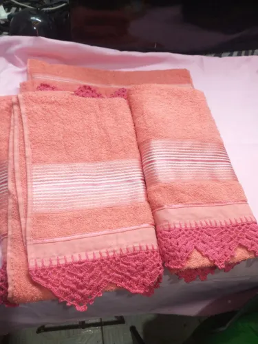 Conjunto de toalhas com 4 peças