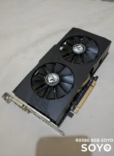 Placa de Vídeo SOYO RX 580 8GB GDDR5