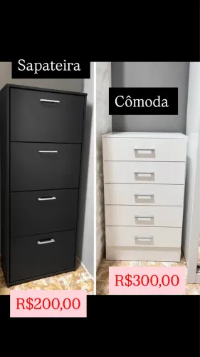 Sapateira e cômoda