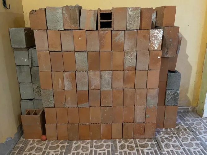 Blocos estruturais cerâmica - Para retirada 