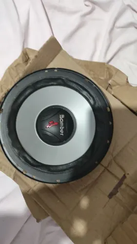 Novo alto falante bomber subwoofer 12 polegadas, nunca usado 
