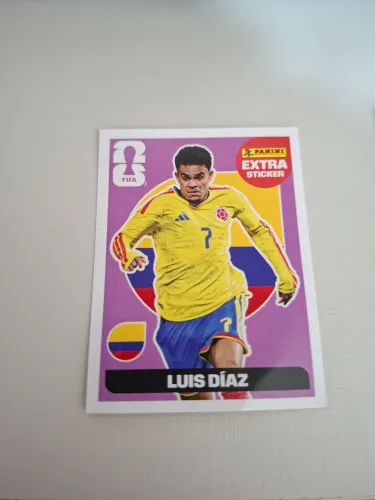Figurinha legend Luis Diaz Roxo