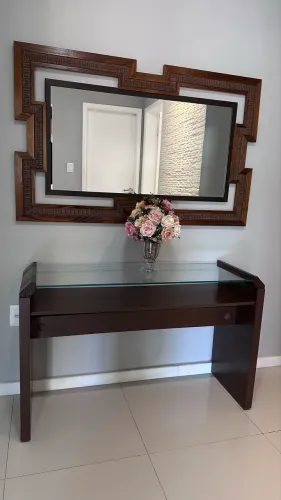 Conjunto Aparador + Espelho de Lux