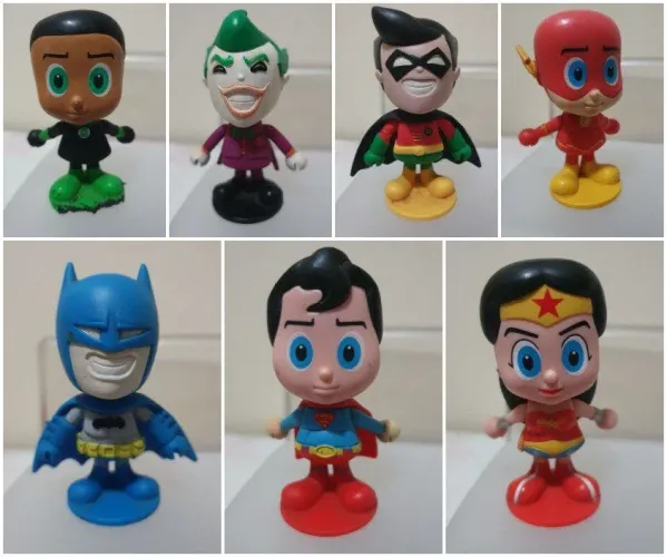 Toy arts DC Liga da Justiça e outros - Coleção