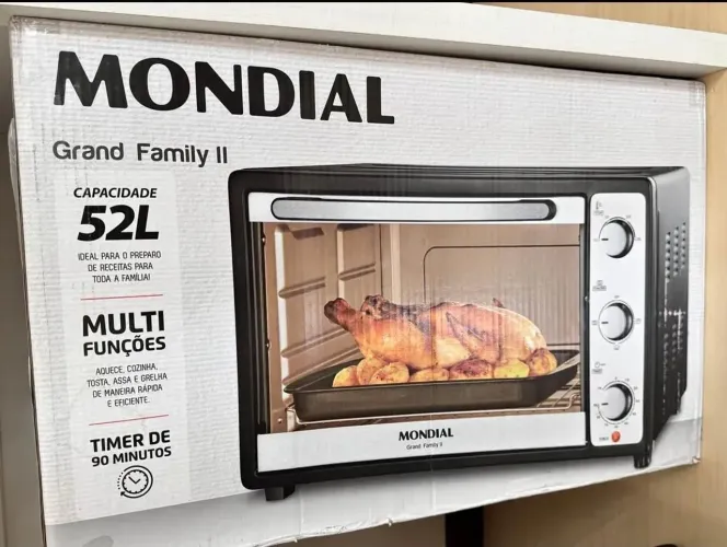 Forno mundial 52litros semi novo