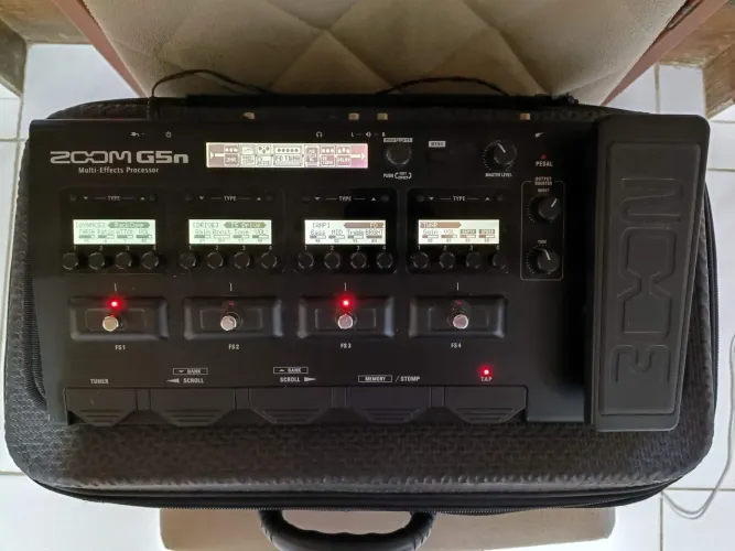 Pedaleira para guitarra G5n