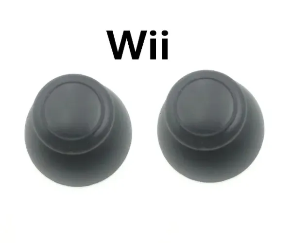 Par Capa Analógico 3D Nintendo Wii Thumbstick Thumb stick Nunchuck Classic Pro Joystick