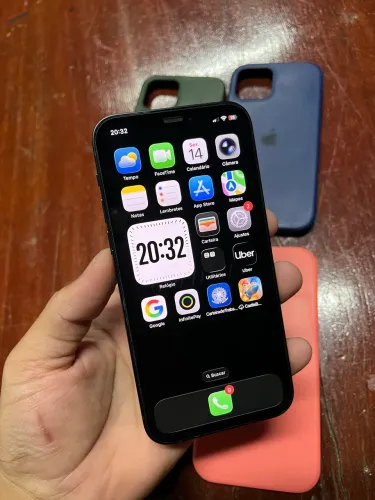 IPHONE 12 64G NUNCA ABERTO || BAT 73% || AZUL MEIA NOITE
