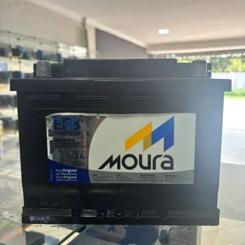 Bateria Moura 60Ah EFB Seminova