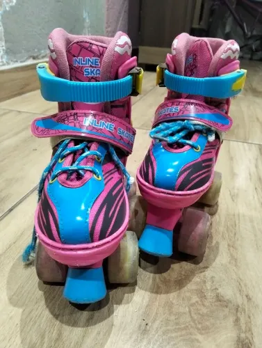 Patins 29 a 31 regulável acende luz rodinhas