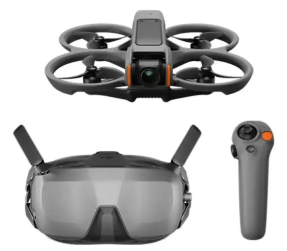 Drone DJI Avata 2 com óculos Googles N3