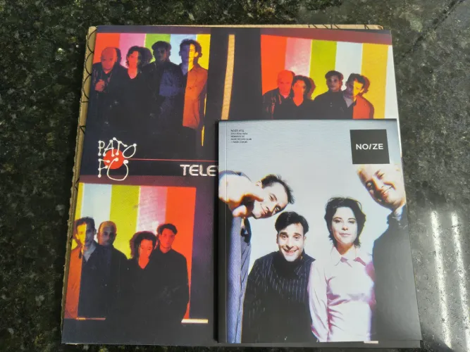 LP vinil Pato Fu Televisão de Cachorro, Noize, com revista