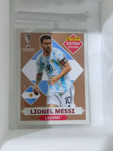 Figurinha Messi Legends Copa