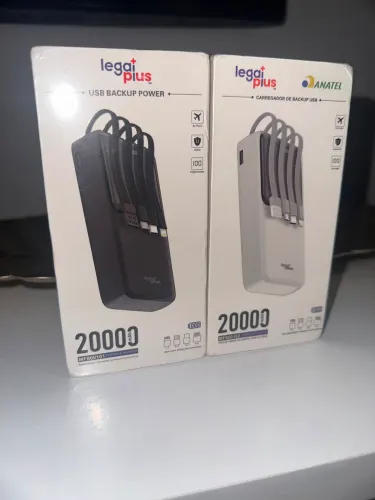 Power bank legal plus- Turbo 20.000 mAh lacrado