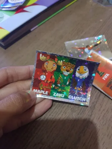 Figurinha Mascotes da Copa FWC 3