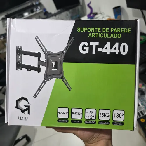 Suporte Articulado para TV de até 60 polegadas *Novo - Parafusos e Buchas inclusos, Smart