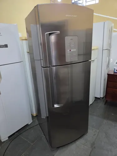 441L - Geladeira Brastemp duplex frost free inox 