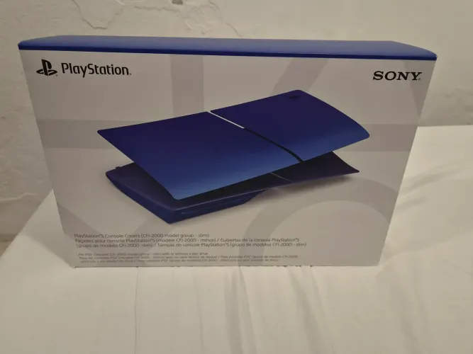 Tampas PS5 Slim Chroma Indigo - Envio OLX