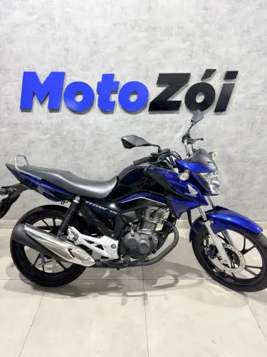 HONDA CG 160 TITAN AZUL 2024