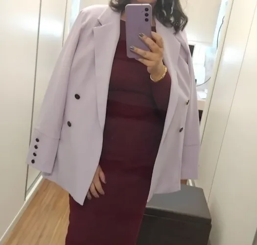 Blazer lilás
