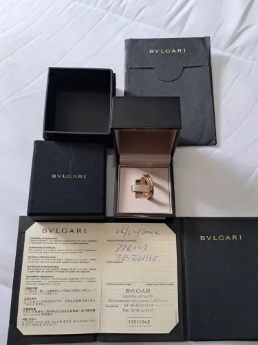 Ane Ouro Bvlgari 18k Bzero1 