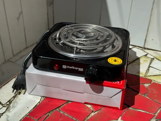 Fogão Elétrico 1200W 1 BOCA!! LACRADO!! PROMOÇÃO!!