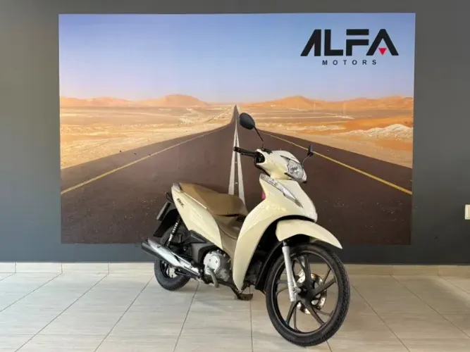 HONDA BIZ 125 FLEX  BRANCA 2024