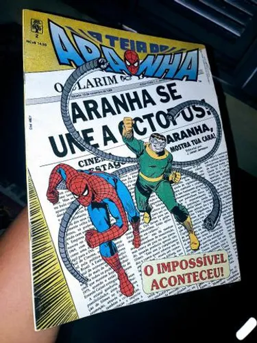A Teia do Aranha número 2 editora Abril 1989