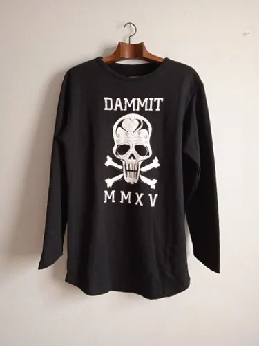 Blusa Masculina Preta Estilo Rock