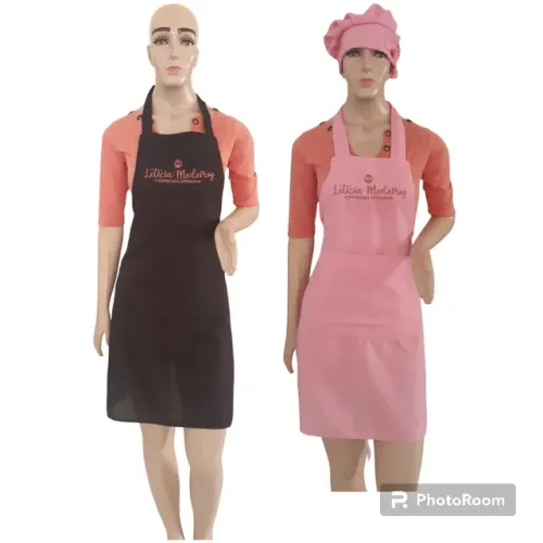 Avental personalizado sobre encomenda