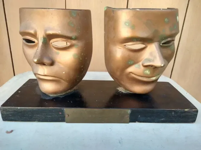 mascaras de fibra antiga