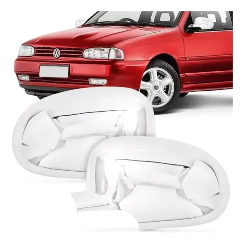 Aplique Volkswagen Gol G2 1995/ Parati - Retrovisor Cromado - LD LE