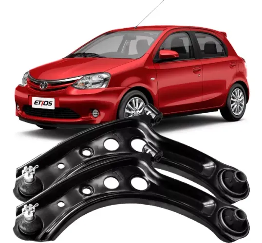 Bandeja Suspensão Dianteiro Toyota Etios 2012 à 2021 - D/E - Bucha / Pivo - Nakata