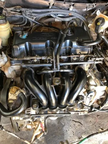 Motor Parcial Ford Focus 1.6 2004 8V 103Cvs Gasolina