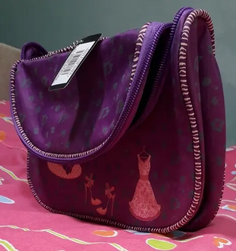 Bolsa Nécessaire - 2 Compartimentos (Peça Única)