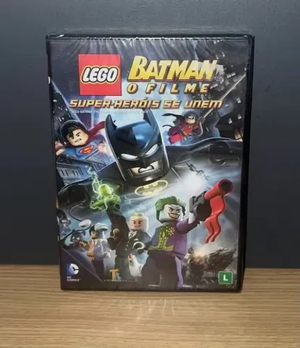 Dvd: Batman O Filme Super-herois Se Unem - Lego Colecionador
