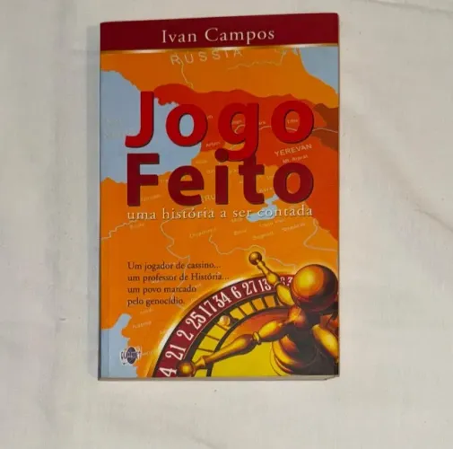 Livro: Jogo Feito - Ivan Campos | Excelente Estado