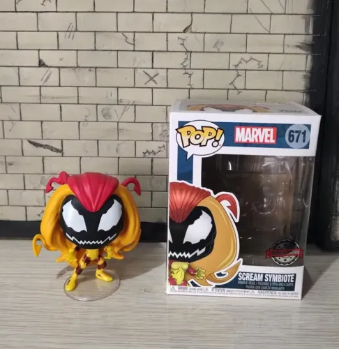 Funko Pop Scream Symbiote - Marvel - 671