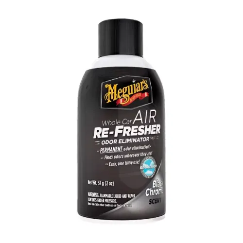 Eliminador Odores Air Re-fresher Black Chrome Meguiar's 57g