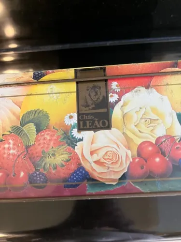 Caixa de Chá Leão - Coleção Antiga