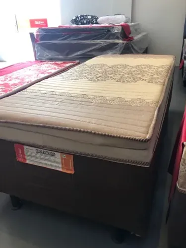 CAMA BOX SOLTEIRO NOVA / FRETE GRÁTIS PARA QUALQUER LUGAR DENTRO DE FEIRA DE SANTANA 