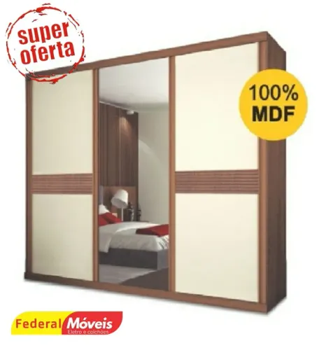 Guarda Roupa 100%MDF Novo Fazemos Entrega 
