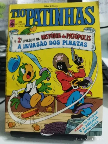 Tio Patinhas #207 Editora Abril. Setembro de 1982