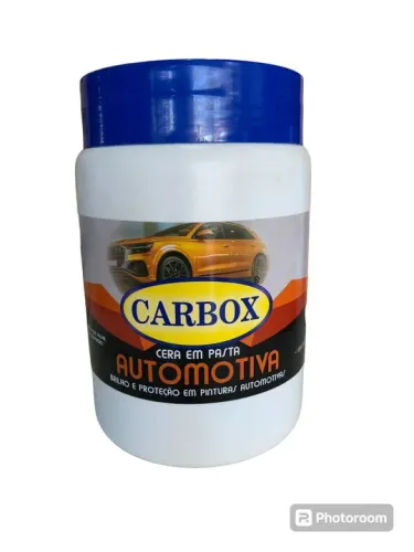Cera em Pasta para Brilho e Proteção Automotiva Carbox 1 Kg