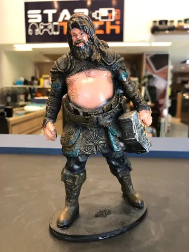 Boneco Thor God of War de Coleção