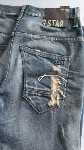 Calça Jeans G Star Raw 3301