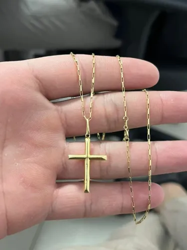 Corrente de Ouro18k Masculina 60cm